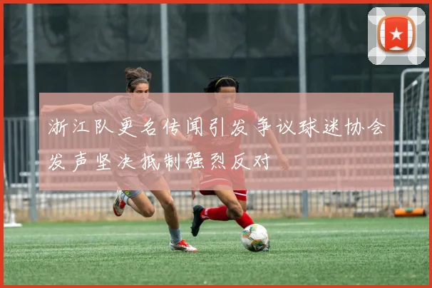 浙江队更名传闻引发争议球迷协会发声坚决抵制强烈反对